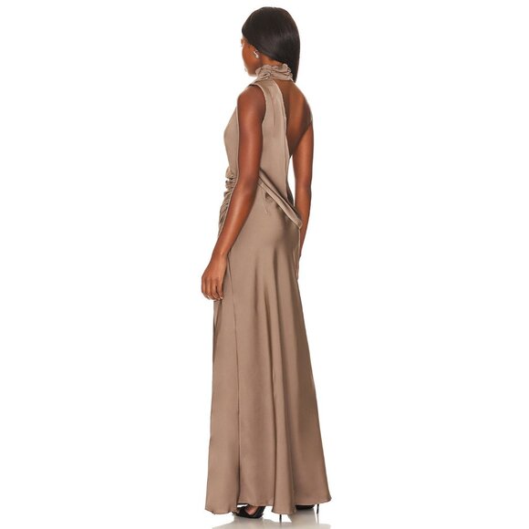 MISHA Constantina Gown Iron Grey - Picture 3 of 3